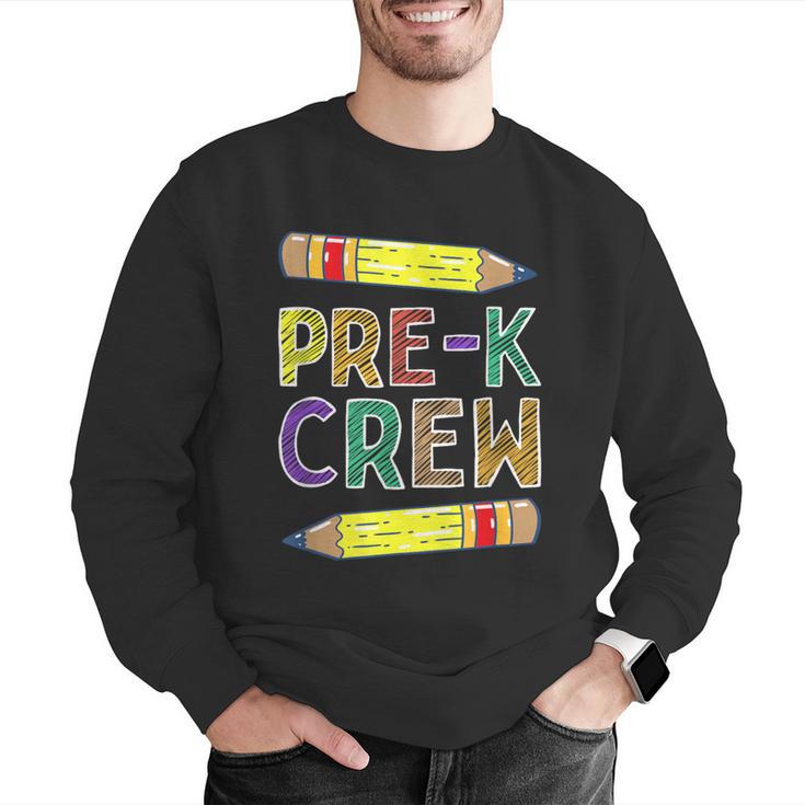 Pre-K Crew PreK Teachers Back To School Men Graphic Sweatshirt, funny gift Pre-K Crew PreK Teachers Back To School Men Graphic Sweatshirt, funny gift