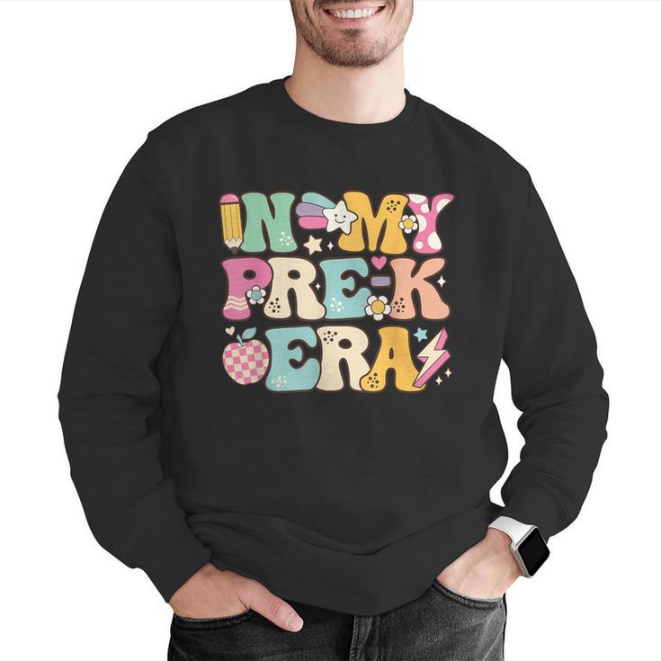 In My Pre-K Era Girl Back To School Cute PreSchool Teacher Men Graphic Sweatshirt, funny gift