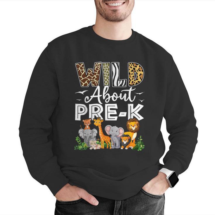 Pre-k Teacher Kids Back To School Wild About Pre-k Men Graphic Sweatshirt, funny gift Pre-k Teacher Kids Back To School Wild About Pre-k Men Graphic Sweatshirt, funny gift