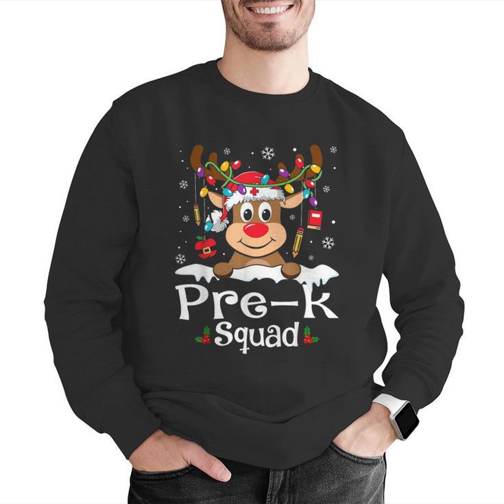 Pre-k Teacher Squad Reindeer Teacher Christmas Men Graphic Sweatshirt, funny gift Pre-k Teacher Squad Reindeer Teacher Christmas Men Graphic Sweatshirt, funny gift