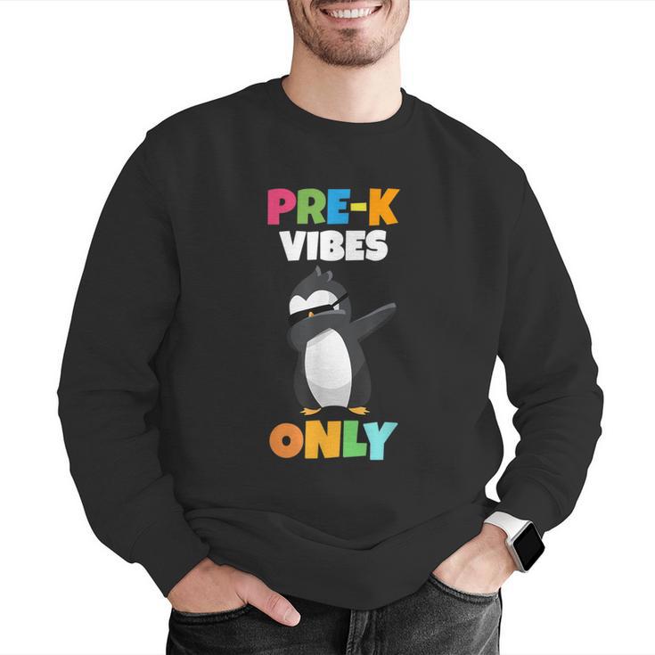 Pre-K Vibes Only Penguin Teachers Kids Back To School Men Graphic Sweatshirt, funny gift Pre-K Vibes Only Penguin Teachers Kids Back To School Men Graphic Sweatshirt, funny gift