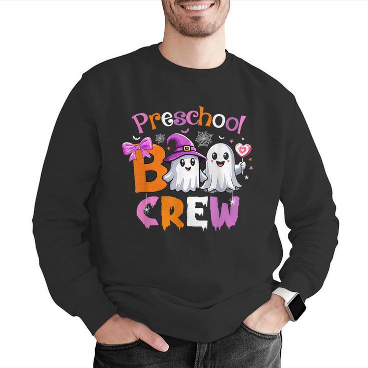 Preschool Boo Crew Preschool Halloween Costume Teacher Kid Men Graphic Sweatshirt, funny gift Preschool Boo Crew Preschool Halloween Costume Teacher Kid Men Graphic Sweatshirt, funny gift