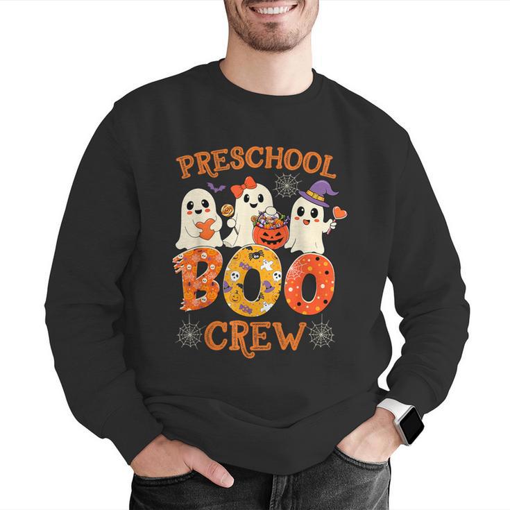 Preschool Boo Crew Halloween Costume For Teacher Kids Men Graphic Sweatshirt, funny gift Preschool Boo Crew Halloween Costume For Teacher Kids Men Graphic Sweatshirt, funny gift