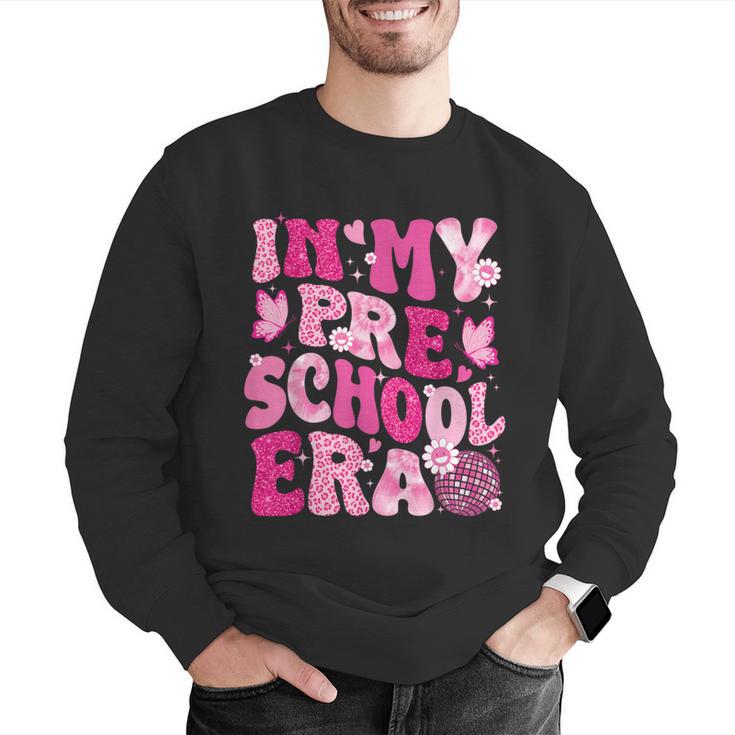 In My Preschool Era Teachers Women Back To School Kids Girls Men Graphic Sweatshirt, funny gift