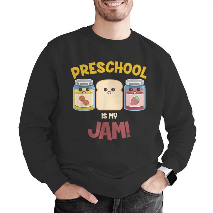Preschool Is My Jam Teacher Shirt Men Graphic Sweatshirt, funny gift Preschool Is My Jam Teacher Shirt Men Graphic Sweatshirt, funny gift