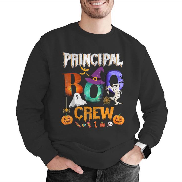 Principal Boo Crew Teacher Student Halloween Costume For Men Women Kids Men Graphic Sweatshirt, funny gift