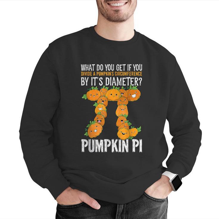 Pumpkin Pi Math Teacher Halloween Geometry Men Graphic Sweatshirt, funny gift