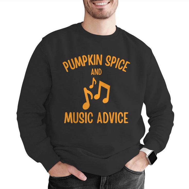 Pumpkin Spice And Music Advice Music Teacher Halloween Men Graphic Sweatshirt, funny gift Pumpkin Spice And Music Advice Music Teacher Halloween Men Graphic Sweatshirt, funny gift