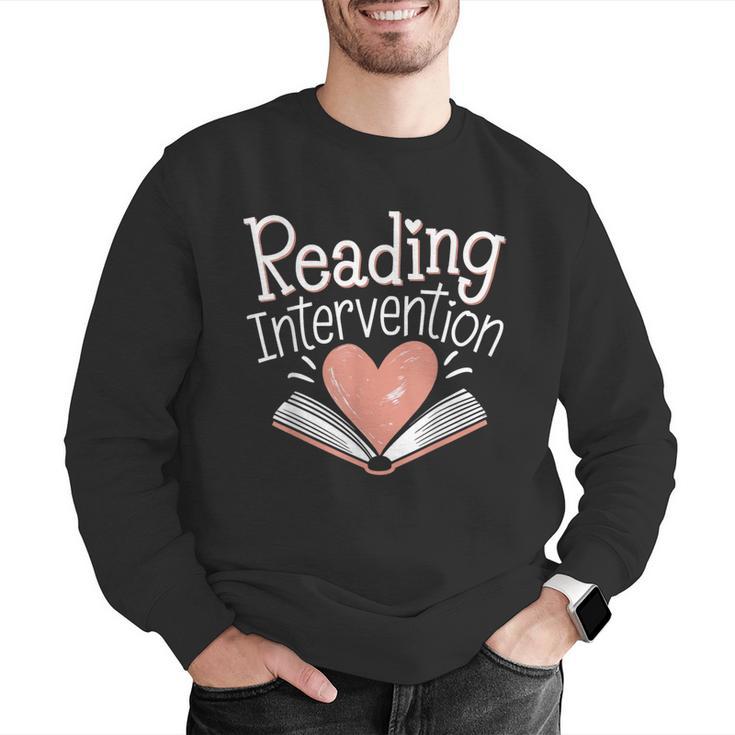 Reading Intervention Teacher Men Graphic Sweatshirt, funny gift Reading Intervention Teacher Men Graphic Sweatshirt, funny gift