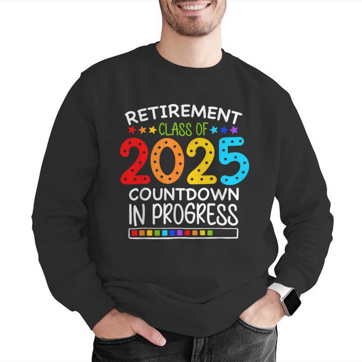 Retirement Class Of 2025 Teacher Countdown Loading Teacher Men Graphic Sweatshirt, funny gift Retirement Class Of 2025 Teacher Countdown Loading Teacher Men Graphic Sweatshirt, funny gift