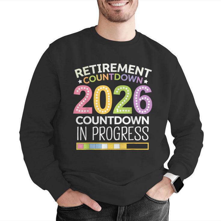 Retirement Class Of 2026 Teacher Countdown Loading Teacher Men Graphic Sweatshirt, funny gift Retirement Class Of 2026 Teacher Countdown Loading Teacher Men Graphic Sweatshirt, funny gift