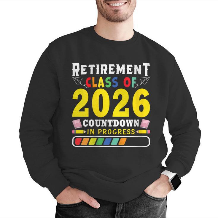 Retirement Primary Elementary Teacher 2026 Retiring Progress Men Graphic Sweatshirt, funny gift Retirement Primary Elementary Teacher 2026 Retiring Progress Men Graphic Sweatshirt, funny gift
