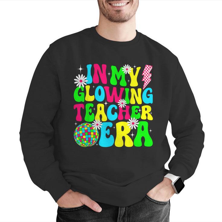Retro Groovy In My Glowing Teacher Era Happy Teacher's Day Men Graphic Sweatshirt, Groovy Teacher Sweatshirts, funny gift Retro Groovy In My Glowing Teacher Era Happy Teacher's Day Men Graphic Sweatshirt, Groovy Teacher Sweatshirts, funny gift