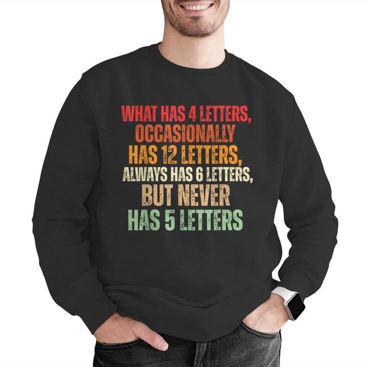 Riddle Wordplay Joke For Grammar Nerds And Teachers Men Graphic Sweatshirt, funny gift Riddle Wordplay Joke For Grammar Nerds And Teachers Men Graphic Sweatshirt, funny gift