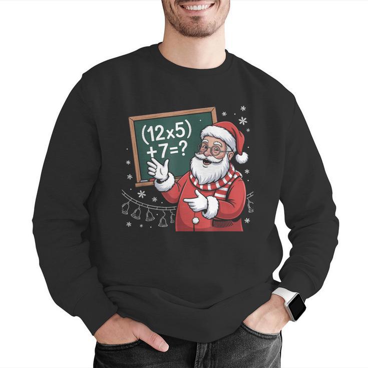 Santa Teacher 67 Math Christmas Xmas Holiday Number 67 Men Graphic Sweatshirt, funny gift Santa Teacher 67 Math Christmas Xmas Holiday Number 67 Men Graphic Sweatshirt, funny gift