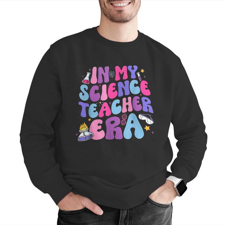 In My Science Teacher Era Teacher Men Graphic Sweatshirt, Science Teacher Sweatshirts, funny gift