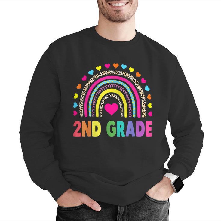 Second Grade Rainbow Girls Boys Teacher Team 2nd Grade Squad Men Graphic Sweatshirt, 2nd Grade Teacher Sweatshirts, funny gift Second Grade Rainbow Girls Boys Teacher Team 2nd Grade Squad Men Graphic Sweatshirt, 2nd Grade Teacher Sweatshirts, funny gift