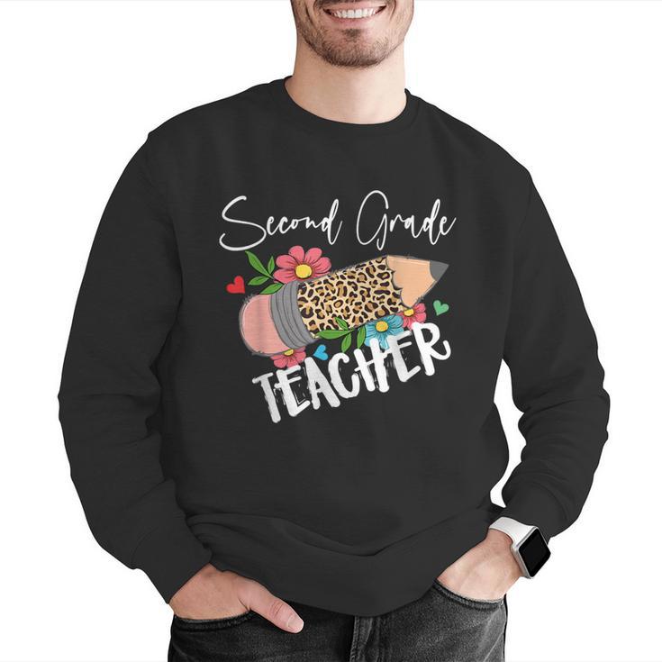 Second Grade Teacher Leopard Pencil 2nd Grade Women Teacher Men Graphic Sweatshirt, 2nd Grade Teacher Sweatshirts, funny gift Second Grade Teacher Leopard Pencil 2nd Grade Women Teacher Men Graphic Sweatshirt, 2nd Grade Teacher Sweatshirts, funny gift