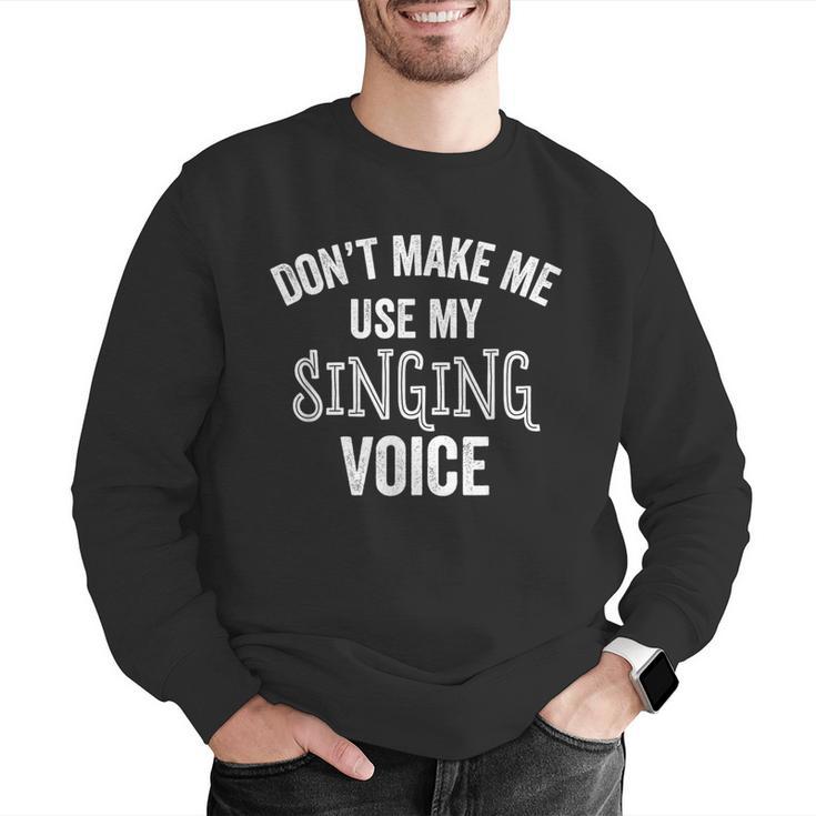 Singing Voice Singer Choir Chorus Music Teacher For Men Women Girls Kids Men Graphic Sweatshirt, funny gift
