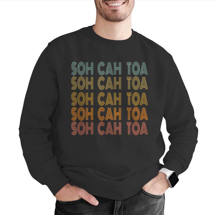 SOH CAH TOA SOHCAHTOA Trigonometry Math Parody Teacher Men Women Kids Men Graphic Sweatshirt, funny gift