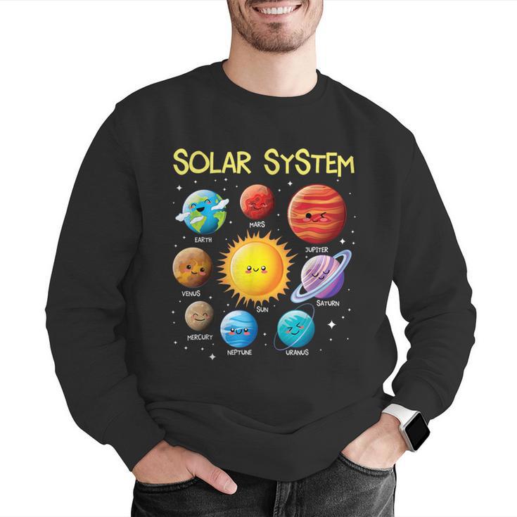Solar System Cute Face Planets Space Science Teacher School Men Graphic Sweatshirt, Science Teacher Sweatshirts, funny gift Solar System Cute Face Planets Space Science Teacher School Men Graphic Sweatshirt, Science Teacher Sweatshirts, funny gift