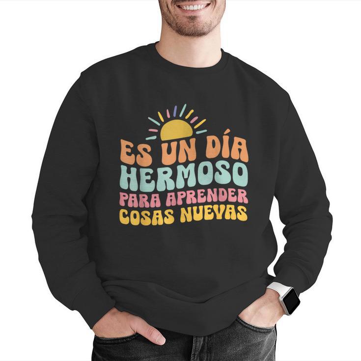 Spanish Multilingual Teacher Dual Languages Bilingual Men Graphic Sweatshirt, funny gift Spanish Multilingual Teacher Dual Languages Bilingual Men Graphic Sweatshirt, funny gift