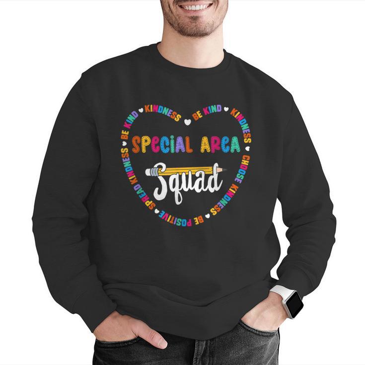 Special Area Squad Team Be Kind School Special Area Teacher Men Women Kids Men Graphic Sweatshirt, funny gift
