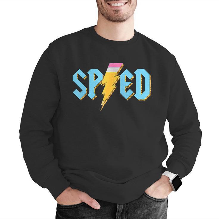 Special Education SPED Rocks Teacher Back To School Rock Men Graphic Sweatshirt, funny gift Special Education SPED Rocks Teacher Back To School Rock Men Graphic Sweatshirt, funny gift