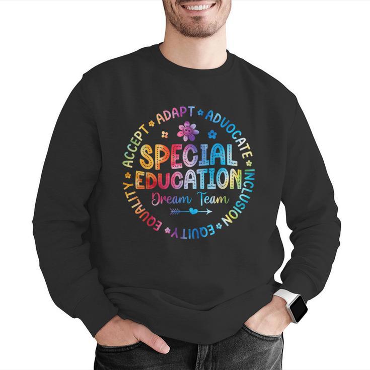 Special Education Squad Dream Team SPED Teacher Back School Men Graphic Sweatshirt, funny gift
