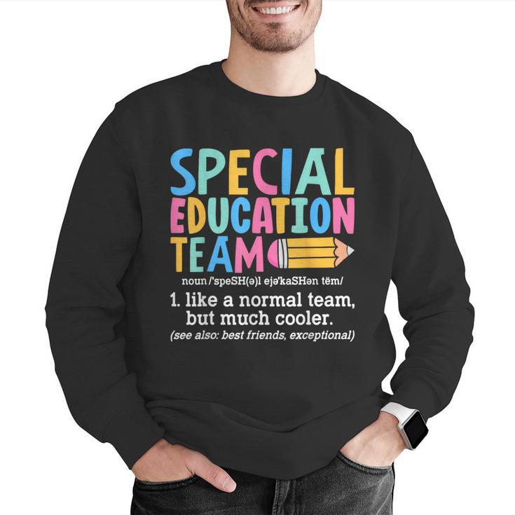 Special Education Team Definition Retro Ed Team Crew Teacher Men Graphic Sweatshirt, funny gift Special Education Team Definition Retro Ed Team Crew Teacher Men Graphic Sweatshirt, funny gift