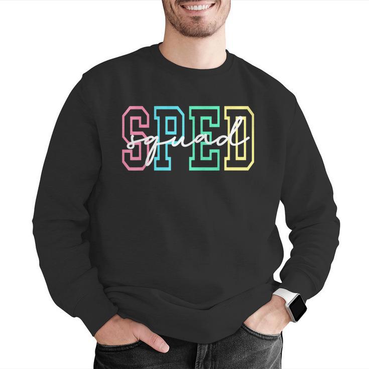 SPED Squad Team SPED Teacher Special Education Teacher Men Graphic Sweatshirt, funny gift SPED Squad Team SPED Teacher Special Education Teacher Men Graphic Sweatshirt, funny gift