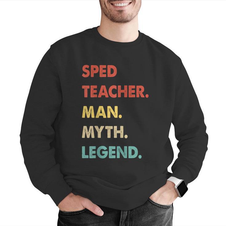 Sped Teacher Man Myth Legend Men Graphic Sweatshirt, funny gift Sped Teacher Man Myth Legend Men Graphic Sweatshirt, funny gift