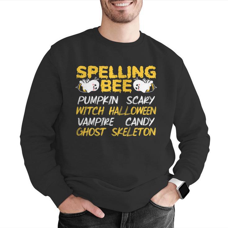 Spelling Bee Costume For a Halloween Teacher Pun Women Men Graphic Sweatshirt, funny gift Spelling Bee Costume For a Halloween Teacher Pun Women Men Graphic Sweatshirt, funny gift