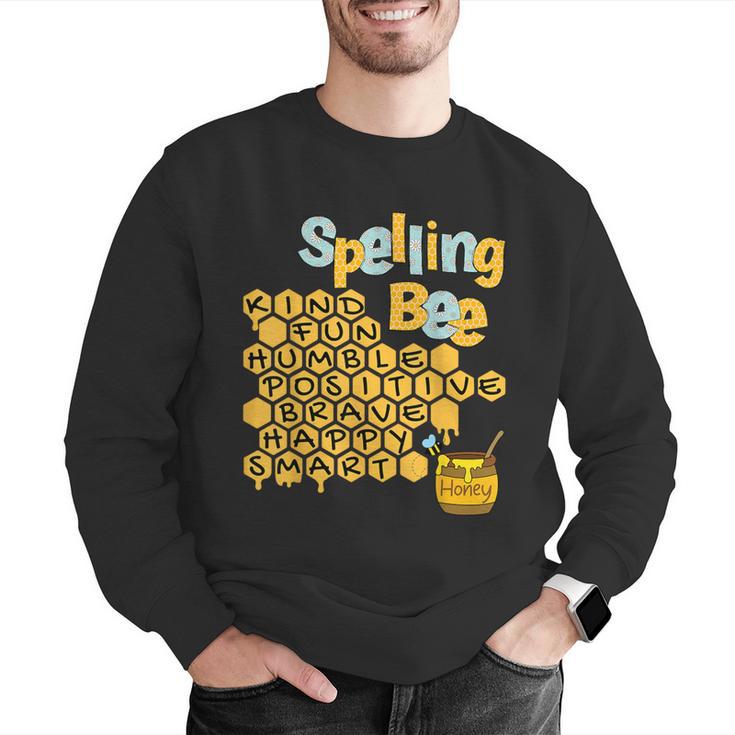 Spelling Bee Kind Positive Kindness Women Teacher Men Graphic Sweatshirt, funny gift Spelling Bee Kind Positive Kindness Women Teacher Men Graphic Sweatshirt, funny gift