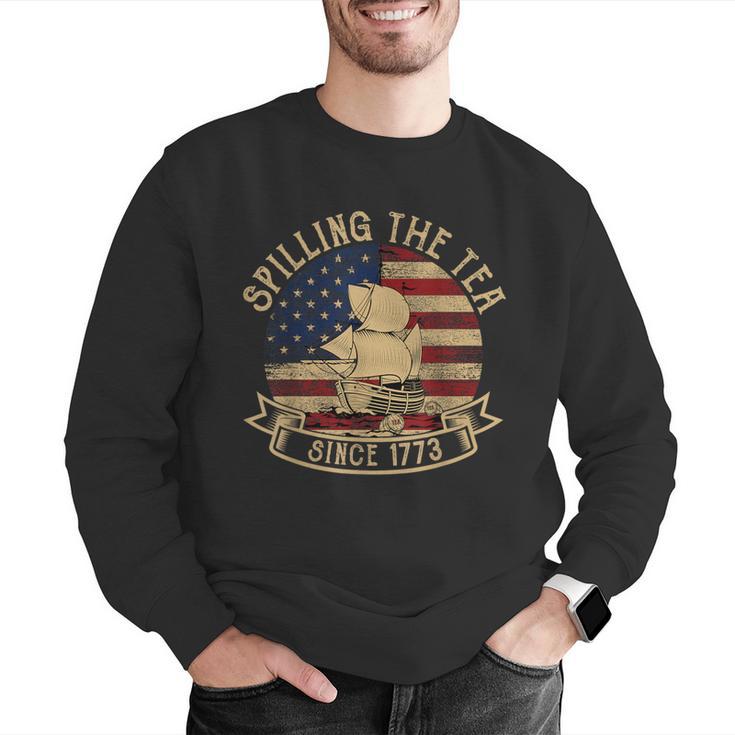 Spilling The Tea Since 1773 American History Teacher Vintage Men Graphic Sweatshirt, History Teacher Sweatshirts, funny gift Spilling The Tea Since 1773 American History Teacher Vintage Men Graphic Sweatshirt, History Teacher Sweatshirts, funny gift
