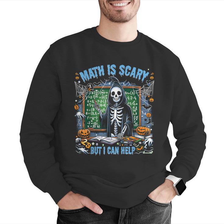 Spooky Halloween Math Teacher Men Graphic Sweatshirt, funny gift Spooky Halloween Math Teacher Men Graphic Sweatshirt, funny gift