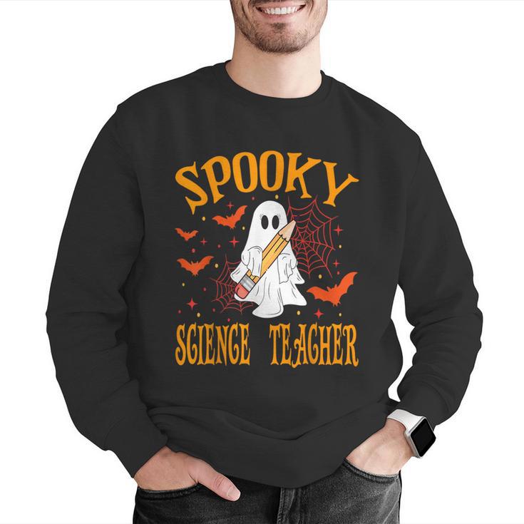 Spooky Science Teacher Ghost Halloween School Women Men Graphic Sweatshirt, Science Teacher Sweatshirts, funny gift Spooky Science Teacher Ghost Halloween School Women Men Graphic Sweatshirt, Science Teacher Sweatshirts, funny gift