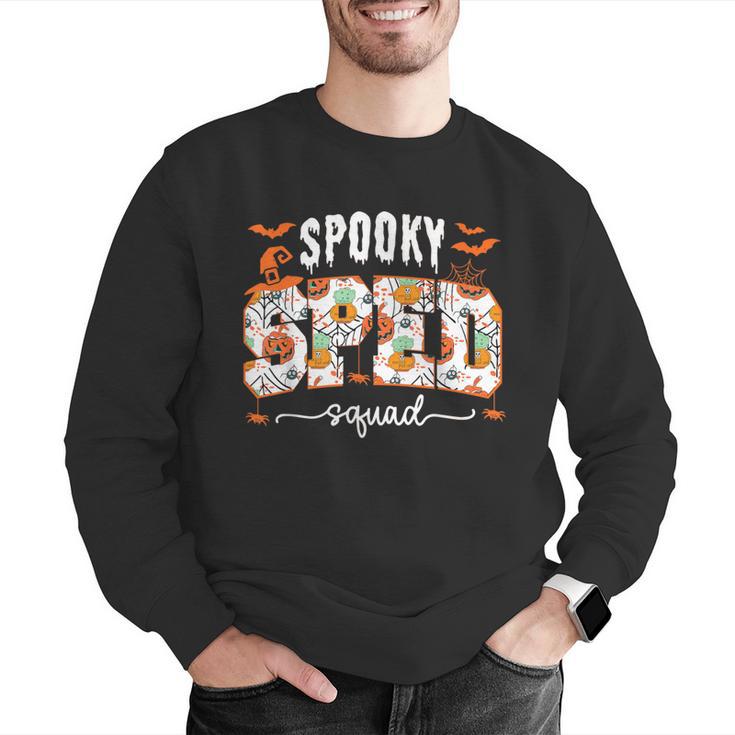Spooky SPED Squad Special Education Teacher Halloween Ghost Men Graphic Sweatshirt, funny gift Spooky SPED Squad Special Education Teacher Halloween Ghost Men Graphic Sweatshirt, funny gift