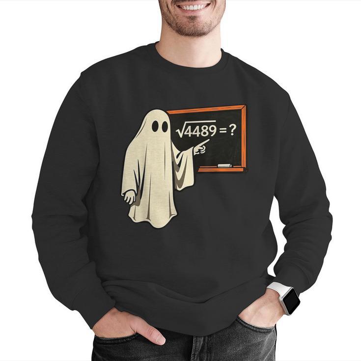 Square Root 67 Ghost Math Teacher 4489 Meme Halloween Men Graphic Sweatshirt, funny gift