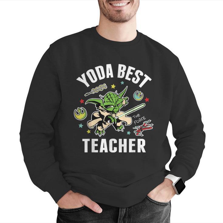 Star Wars Yoda Best Teacher Icons Men Graphic Sweatshirt, funny gift