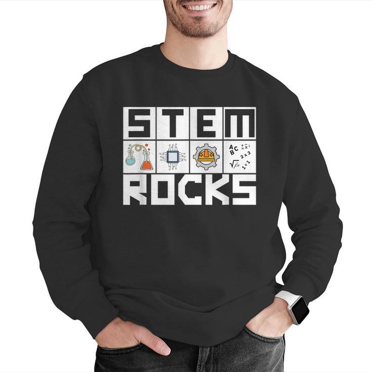 STEM Rocks Science Technology Engineering Math STEM Teacher Men Graphic Sweatshirt, Science Teacher Sweatshirts, funny gift STEM Rocks Science Technology Engineering Math STEM Teacher Men Graphic Sweatshirt, Science Teacher Sweatshirts, funny gift