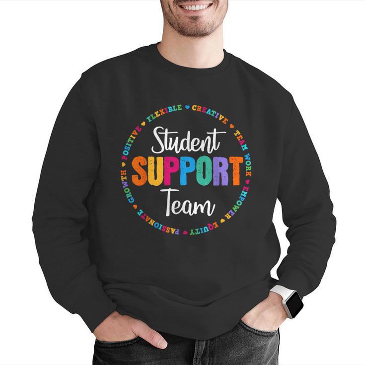 Student Support Team Counselor Social Worker Teacher Crew Men Graphic Sweatshirt, funny gift Student Support Team Counselor Social Worker Teacher Crew Men Graphic Sweatshirt, funny gift