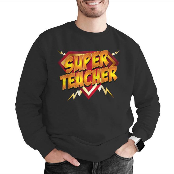 Super Teacher Superhero Back To School Teacher's Men Graphic Sweatshirt, Super Teacher Sweatshirts, funny gift Super Teacher Superhero Back To School Teacher's Men Graphic Sweatshirt, Super Teacher Sweatshirts, funny gift