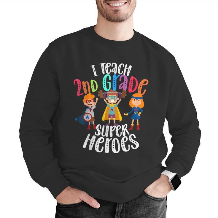 I Teach 2nd Grade Superheroes Back To School Teacher Men Women Girls Kids Men Graphic Sweatshirt, 2nd Grade Teacher Sweatshirts, funny gift I Teach 2nd Grade Superheroes Back To School Teacher Men Women Girls Kids Men Graphic Sweatshirt, 2nd Grade Teacher Sweatshirts, funny gift