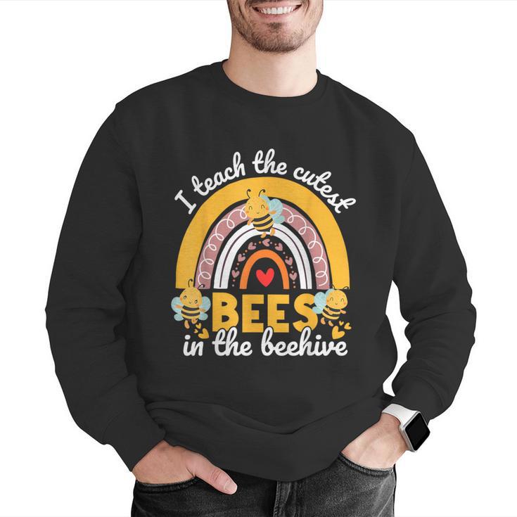 I Teach The Cutest Bees In The Beehive Teachers Day Men Graphic Sweatshirt, funny gift I Teach The Cutest Bees In The Beehive Teachers Day Men Graphic Sweatshirt, funny gift