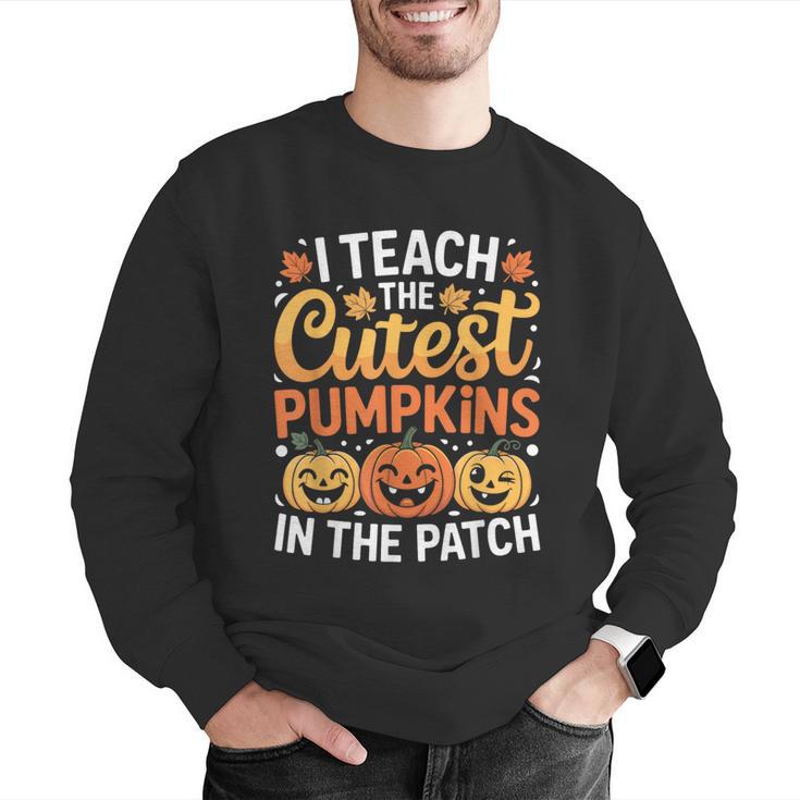I Teach The Cutest Pumpkins Tshirt Halloween Teacher Men Graphic Sweatshirt, funny gift I Teach The Cutest Pumpkins Tshirt Halloween Teacher Men Graphic Sweatshirt, funny gift