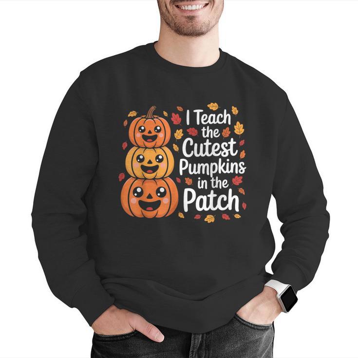 i Teach The Cutest Pumpkins In The Patch Teacher Halloween Men Graphic Sweatshirt, funny gift i Teach The Cutest Pumpkins In The Patch Teacher Halloween Men Graphic Sweatshirt, funny gift