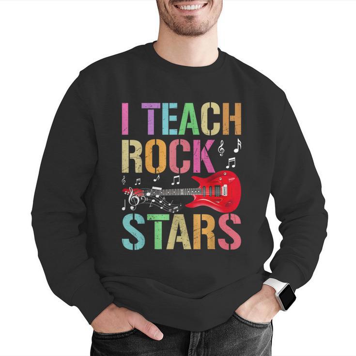 I Teach Rockstars Band Vibes Teacher Rocks My Music Teaching Men Graphic Sweatshirt, funny gift I Teach Rockstars Band Vibes Teacher Rocks My Music Teaching Men Graphic Sweatshirt, funny gift