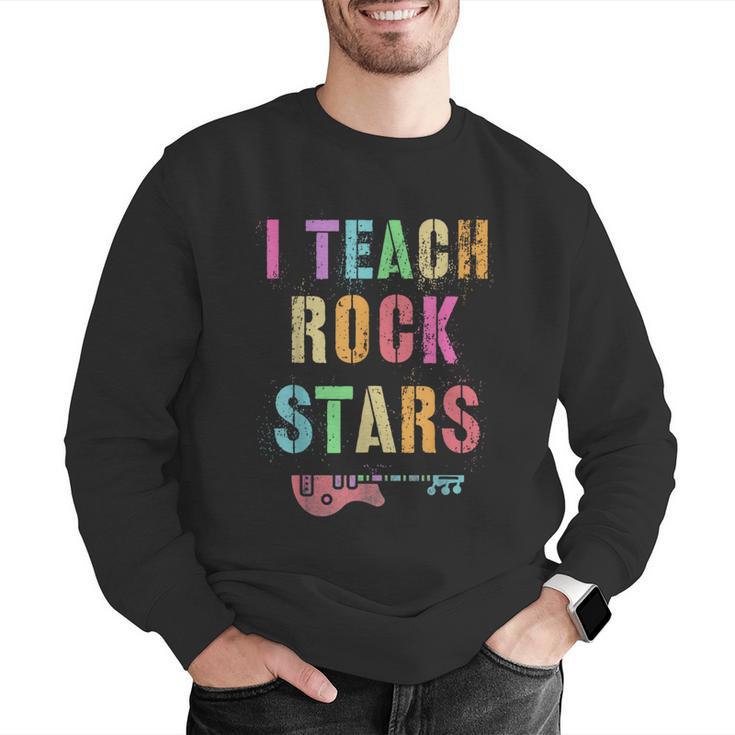 I TEACH ROCKSTARS Band Vibes Teacher Rocks My Music Teaching Men Graphic Sweatshirt, funny gift I TEACH ROCKSTARS Band Vibes Teacher Rocks My Music Teaching Men Graphic Sweatshirt, funny gift