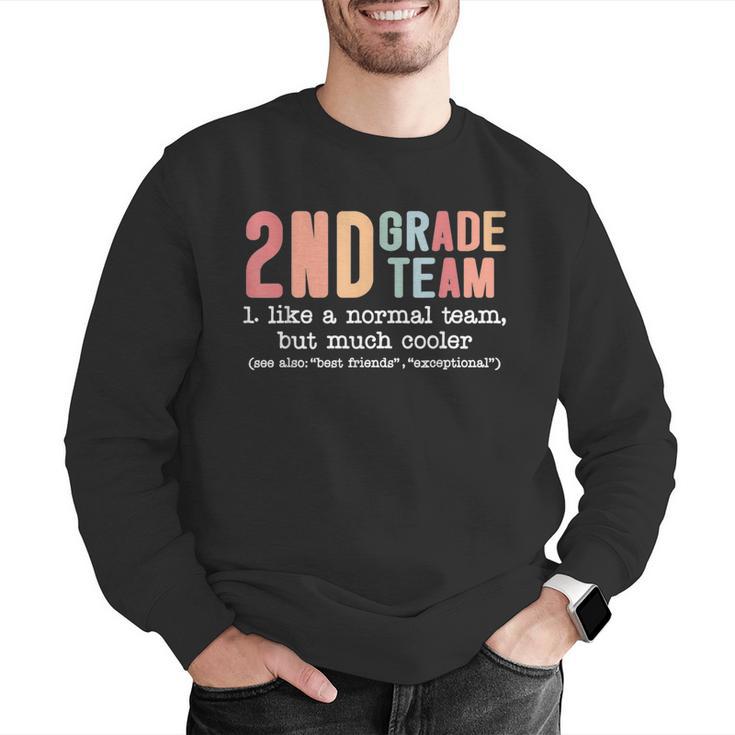 Teacher 2ND Grade Team Like a Normal Team But Much Cooler Men Graphic Sweatshirt, 2nd Grade Teacher Sweatshirts, funny gift Teacher 2ND Grade Team Like a Normal Team But Much Cooler Men Graphic Sweatshirt, 2nd Grade Teacher Sweatshirts, funny gift